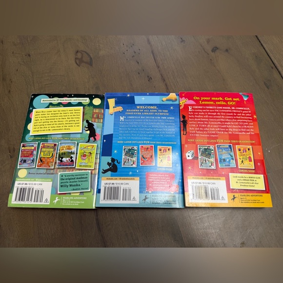 Mr. Lemoncello's Funtastic Boxed Set - Picture 8 of 9